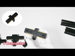 Iluminação de bronze da trilha do fio do sistema ferroviário 110-248V 2 da iluminação da trilha do teto