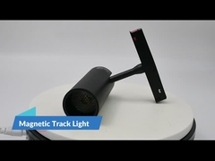 Trilha montada superfície preta de 48v 35mm que ilumina a dissipação de calor rápida