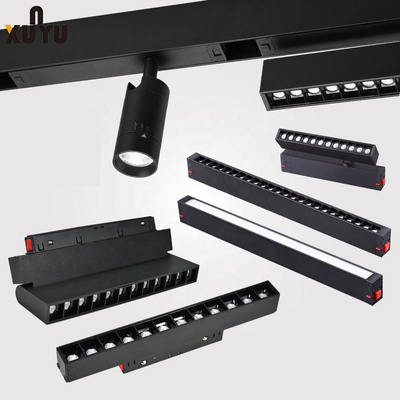 Iluminação Recessed linear da trilha do teto magnético interno da luz da trilha do diodo emissor de luz Ip20