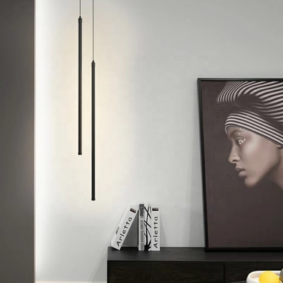 Sala de jantar de iluminação linear do CE da luz 80lm/W do pendente do diodo emissor de luz da casa