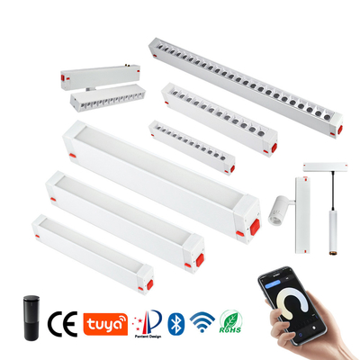 Refletor linear de LED branco doméstico Grade de luz oculta montada na superfície