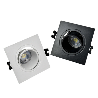 GU10/Mr16 Recessed o material do PC do alojamento de Downlight para o projetor Downlight do supermercado