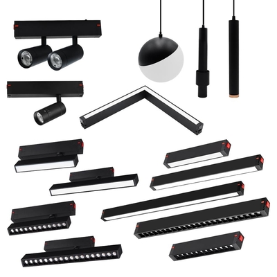 Smart 2.4G Magnetic Track Light Simples Moderno LED Superfície montada projétil