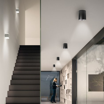 O interruptor que do botão o teto de superfície montou 2700K E27/espiga conduziu Downlight