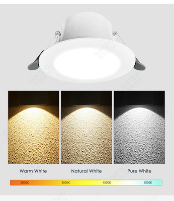 o diodo emissor de luz de 9W 12W Recessed o quadrado de Downlight 4000K 6000K Recessed iluminando o retrofit