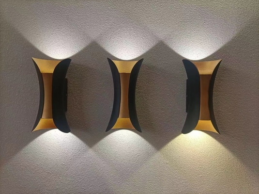 10W moderno para cima e para baixo a lâmpada exterior do candelabro de parede conduziu a luz da parede dos dispositivos elétricos decorativa