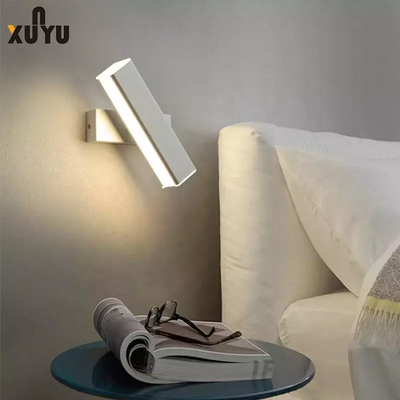 a parede moderna do diodo emissor de luz 12w ilumina a luz linear acrílica de alumínio da parede do diodo emissor de luz