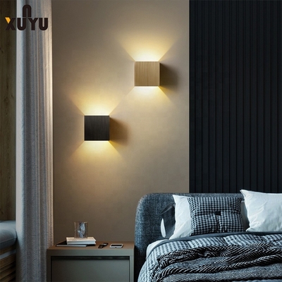 Luz quadrada escovada multicolorido 1080lm da parede para cima e para baixo a iluminação