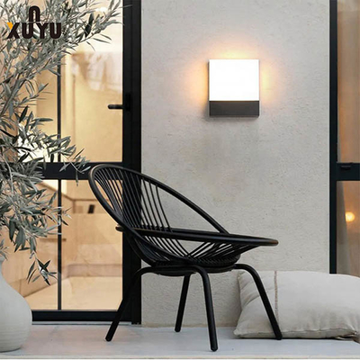 luz quadrada ultra fina do patamar da montagem da parede 15w para a sala de visitas