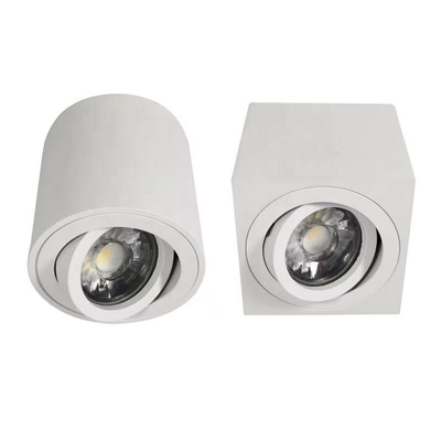 Alojamento Gu10 ajustável montado de superfície de Downlight 79*89mm do teto redondo