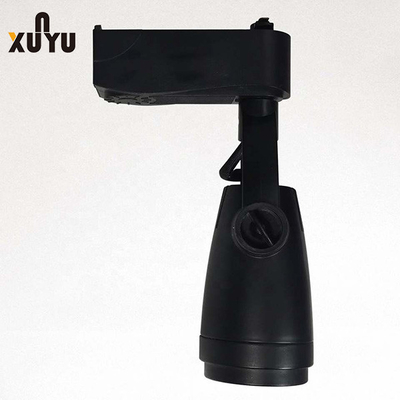 Trilha GU10 moderna de alumínio que ilumina uma rotação horizontal de 360 graus