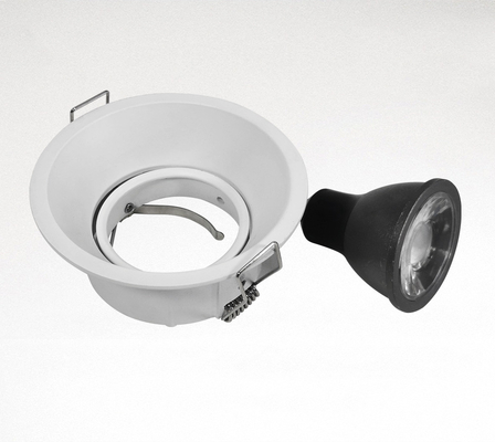 Alojamento Recessed europeu do quadrado do alojamento 125mm de Mr16 Downlight para o hotel