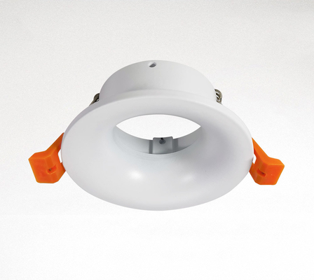 Alojamento industrial do diodo emissor de luz Mr16 para o projetor 110-248v comercial redondo branco
