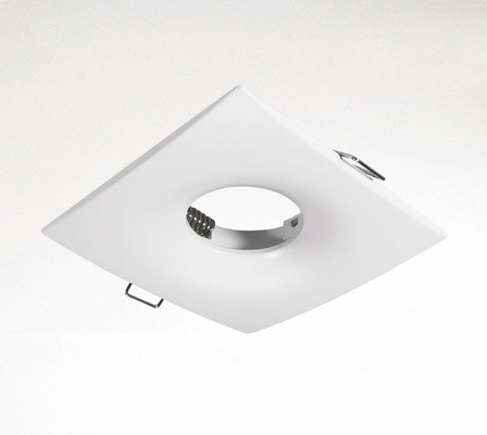 O quadrado Mr16 do teto Recessed a iluminação abrigando a compatibilidade eletrónica antiofuscante do CE habilitado