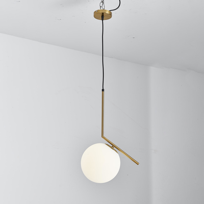 A única cabeça decorativa conduziu luzes de teto do pendente para o hotel/casa