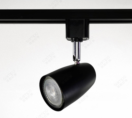 Os ABS opcionais passam dispositivos elétricos de iluminação ajustáveis materiais da trilha dos dispositivos elétricos de luz MR16 da trilha Gu10