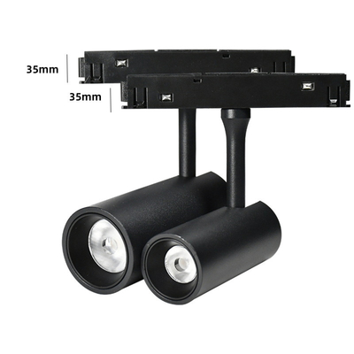 Trilha montada 35mm de superfície preta de 48v 20mm que ilumina a dissipação de calor rápida