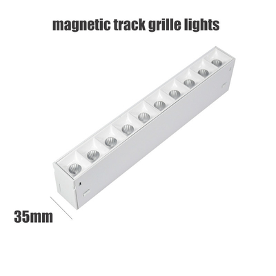 a luz 8w magnético 16w 24w da trilha de 220v 35mm conduziu o projetor linear