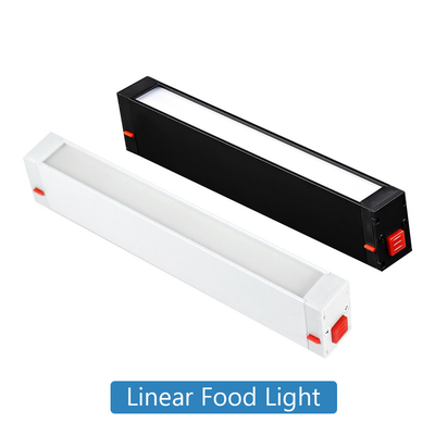 Holofote Linear de LED para Iluminação Comercial Oculto e Montado em Superfície