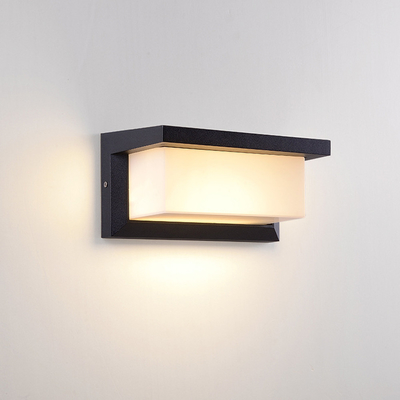 O diodo emissor de luz exterior do pátio das escadas do corredor ilumina a parede do PC do balcão ilumina Ip65 impermeável