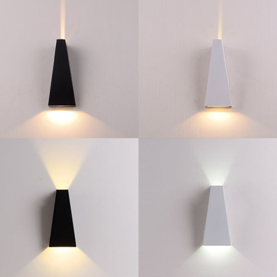 Luz impermeável criativa branca da parede 6w da areia do preto da areia exterior