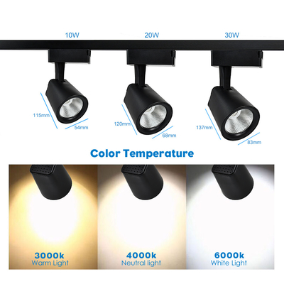 Luz comercial da trilha da ESPIGA da loja de roupa antiofuscante