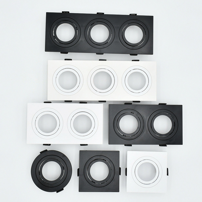 Quadrado/encaixe Recessed redondo do alojamento GU10 Downlight de Mr16 Downlight