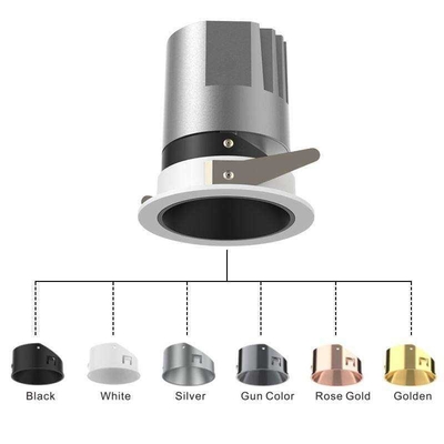 O diodo emissor de luz Downlight de um Dimmable de 2,5 polegadas Recessed o projetor estreito da borda da espiga do diodo emissor de luz