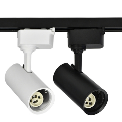 GU10 dispositivo elétrico de luz da trilha do alojamento MR16 para a loja da roupa