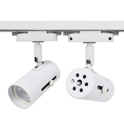 Alojamento substituível branco do copo da lâmpada da fonte luminosa da luz da trilha de 2 fios/3 fios