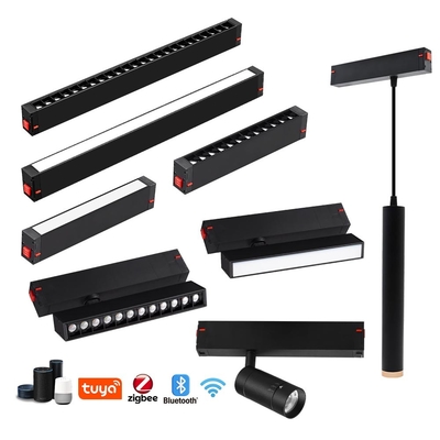 12W 3000K Magnetic Grille Light Smart Tuya App controlado LED sem luz principal