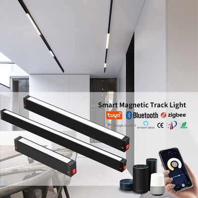 Smart Graffiti Magnetic Track Light Grille 10W 20W 30W Lâmpada de Inundação