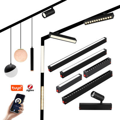 Tuya Smart High Voltage 220V LED Magnético Linear 10W 20W projétil