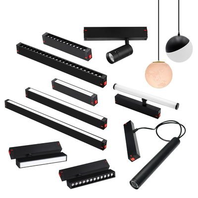 Tuya Smart 2.4G Lâmpada magnética de aviação Alumínio Superfície montada Guia de trilho 7W Spotlight