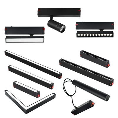 18W 27W Intelligent Dimming Color LED Magnetic Track Spotlight Quarto de dormir Sala de estar